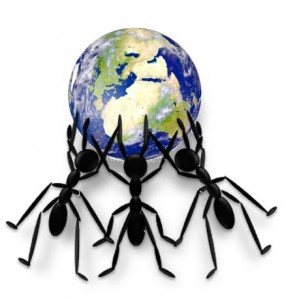 Hormigas -mundo